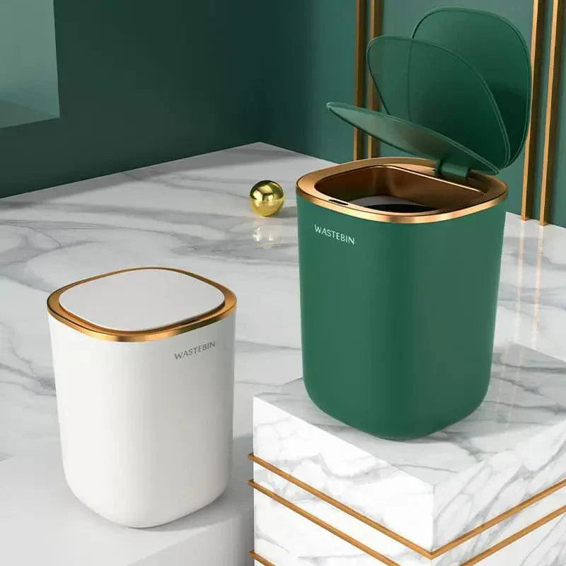 COMPRE 1 LEVE 2 Lixeira para Banheiro e Cozinha Automática com Sensor Lenogue a Bateria